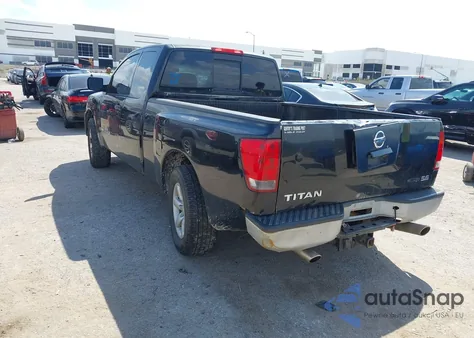2010 Nissan Titan Xe из США, поврежденный, VIN 1N6BA0CH9AN305179